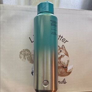 NWT Starbucks water bottle - Aqua and Silver Insulated Bottle